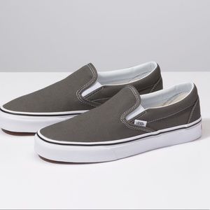 Gray Slip-On Vans
